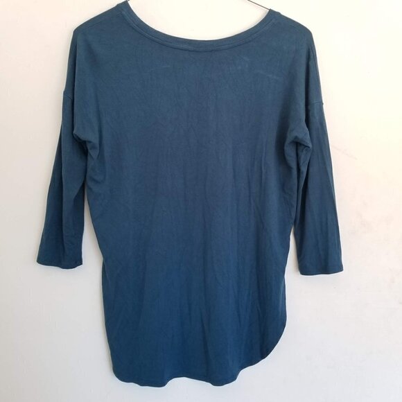 Aritzia Babaton Norris T-Shirt Top Teal Blue XS - Picture 4 of 11